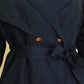 Navy Rain Trench Coat