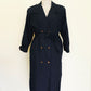 Navy Rain Trench Coat