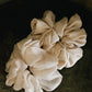 Pearly Silk Scrunchie