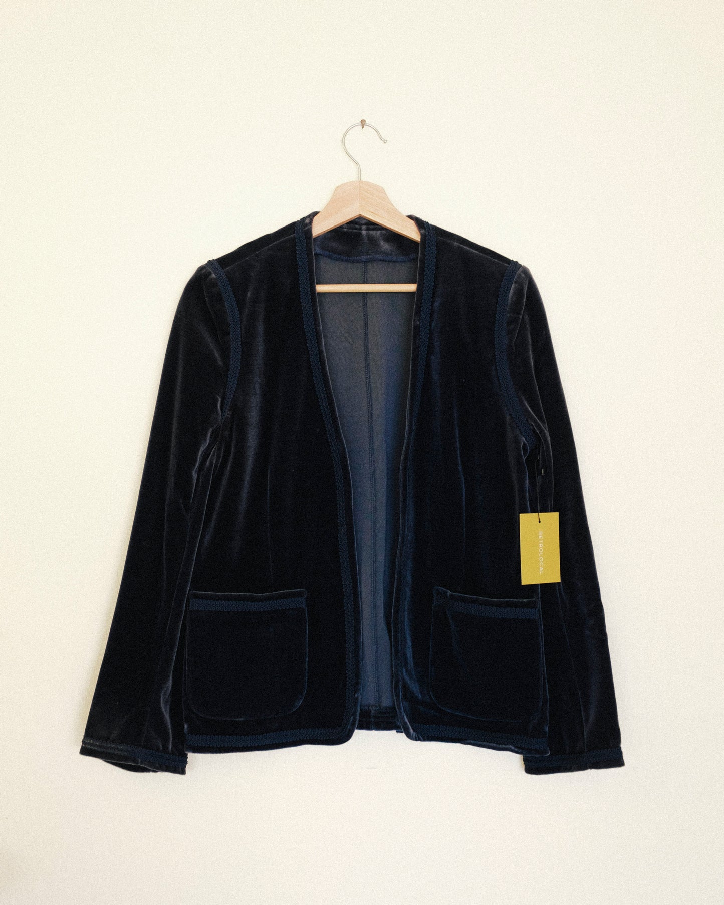 Slate Velvet Jacket