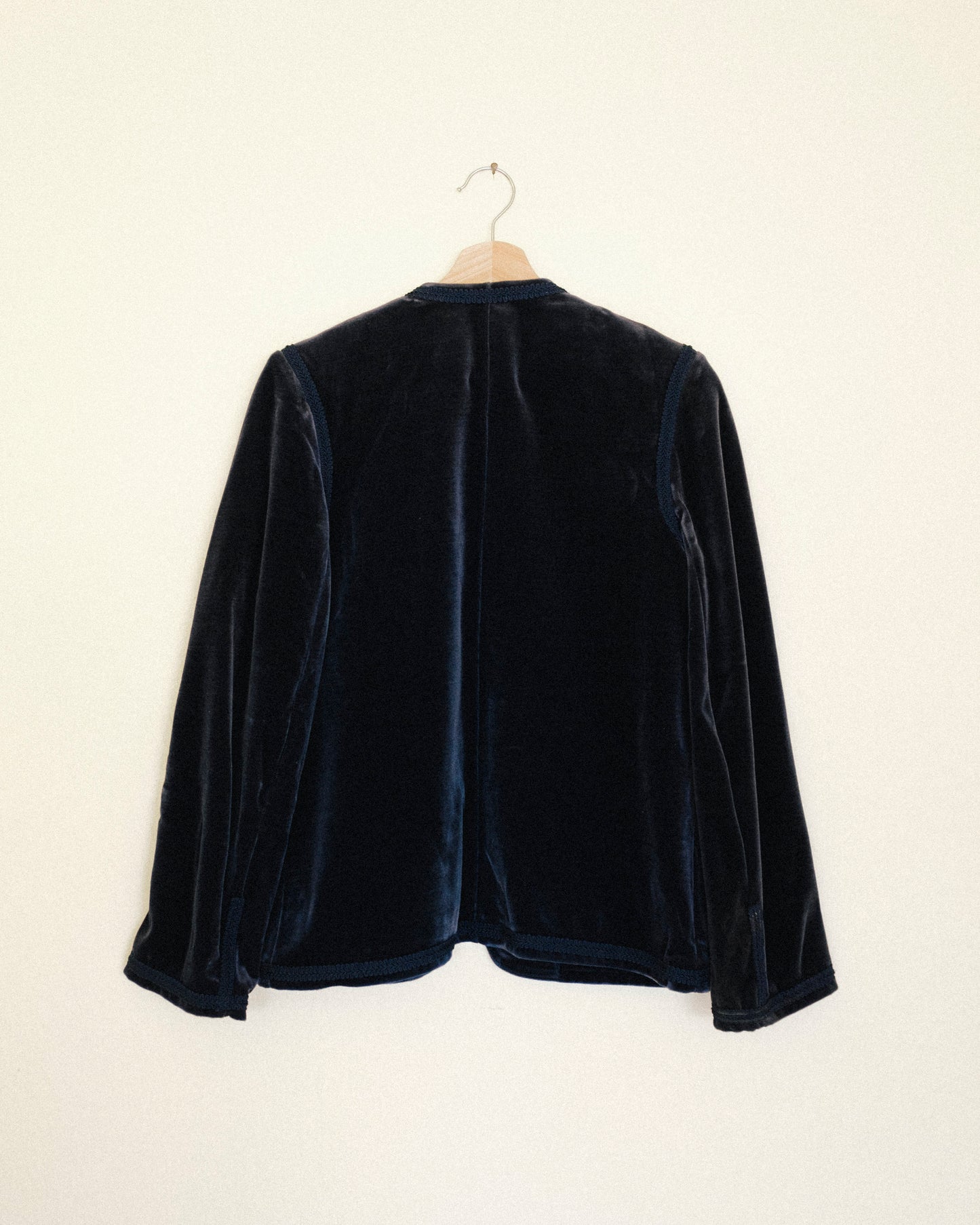 Slate Velvet Jacket