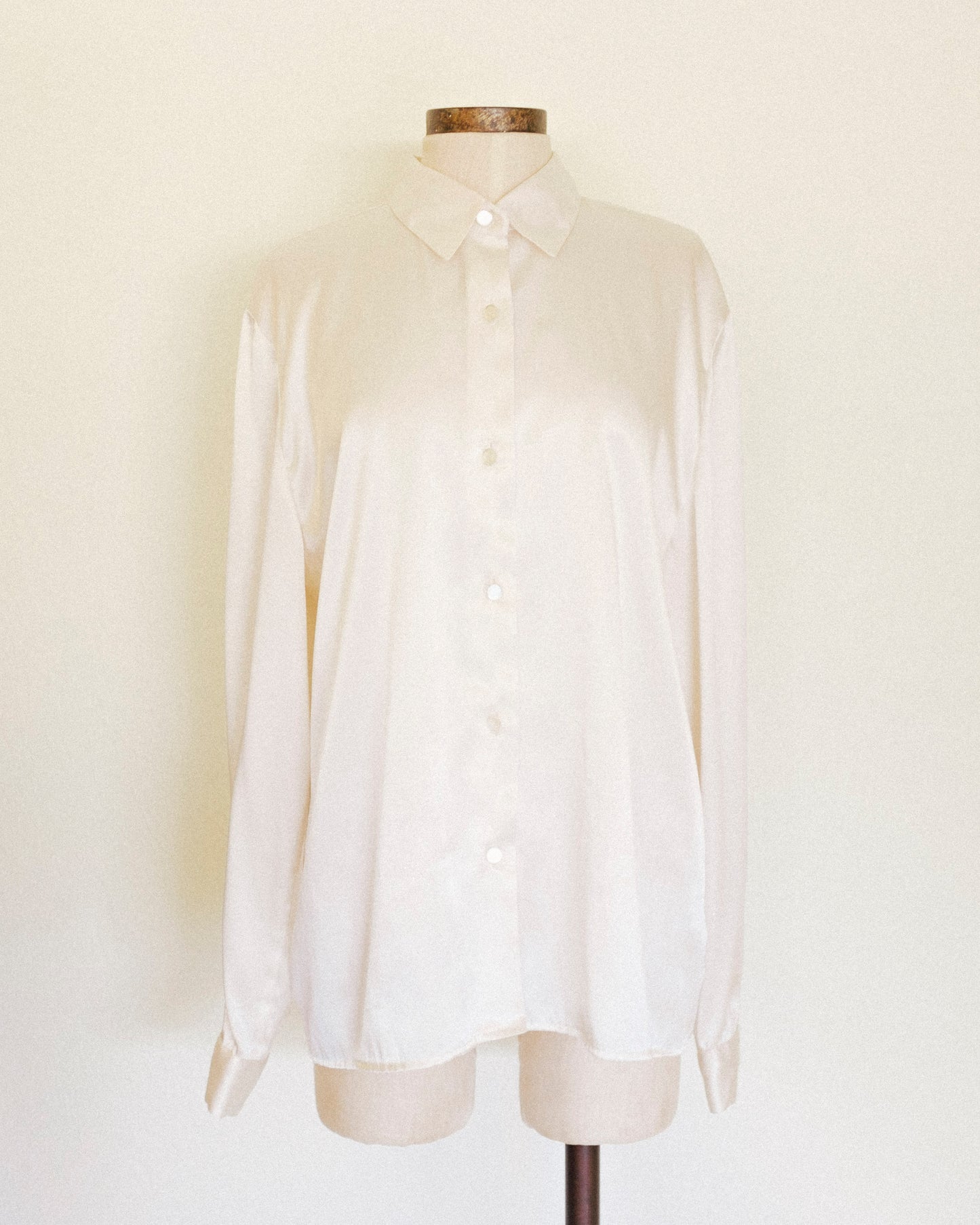 Silky Cloud Button Up