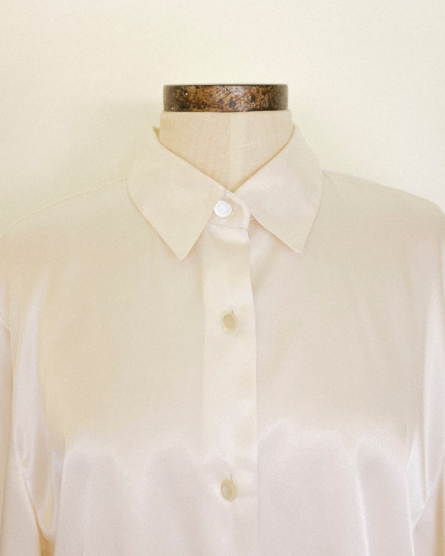 Silky Cloud Button Up