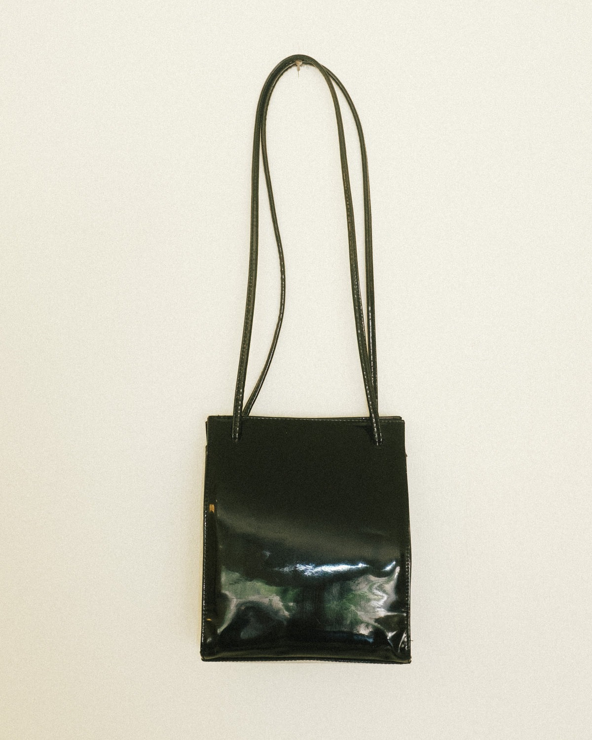 Patent Leather Shoulder Bag