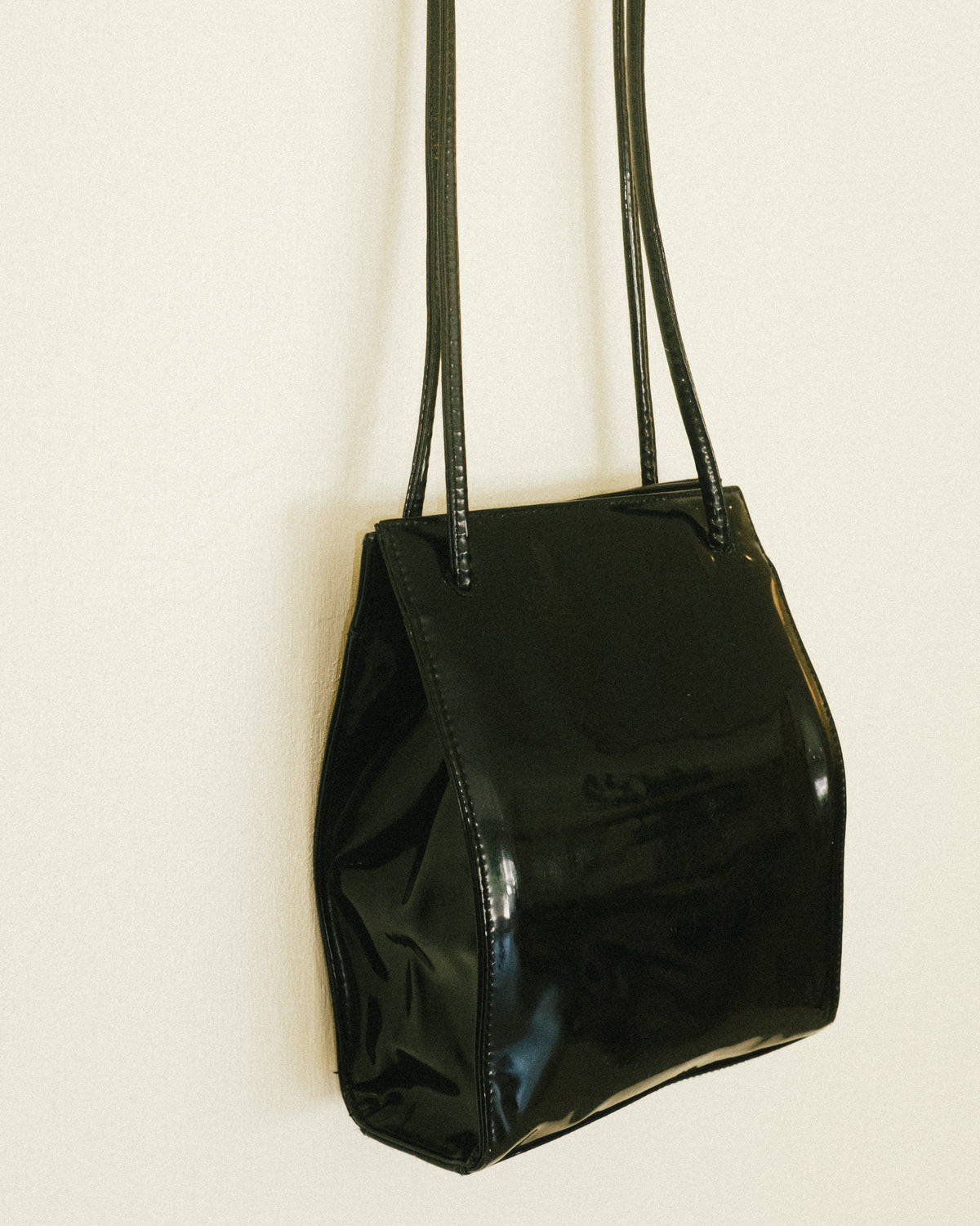 Patent Leather Shoulder Bag