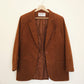 Cinnamon Ultrasuede Blazer