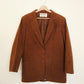 Cinnamon Ultrasuede Blazer