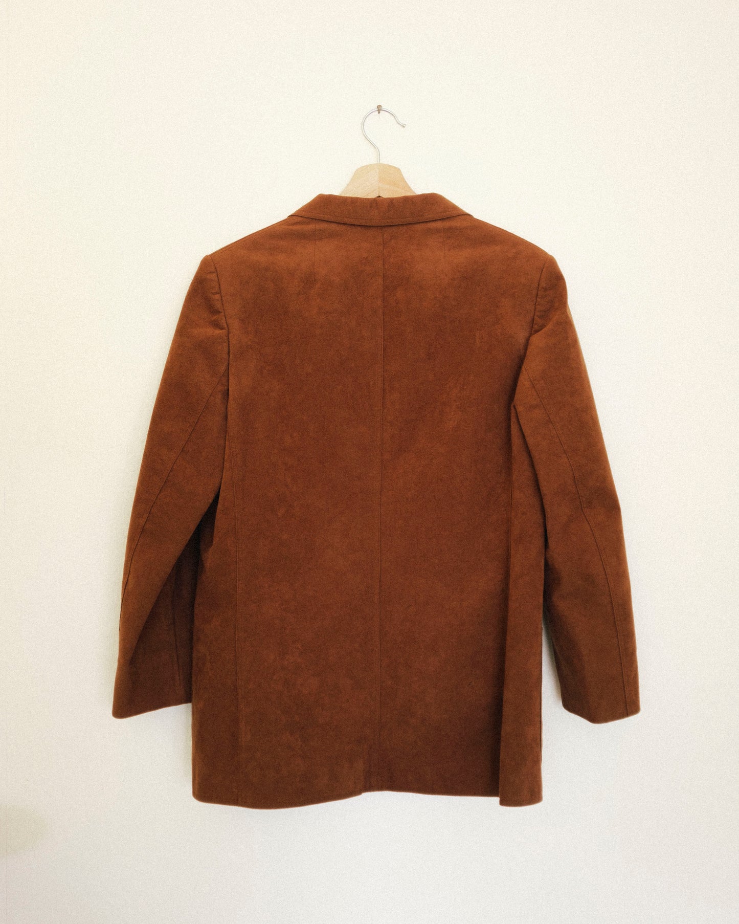 Cinnamon Ultrasuede Blazer