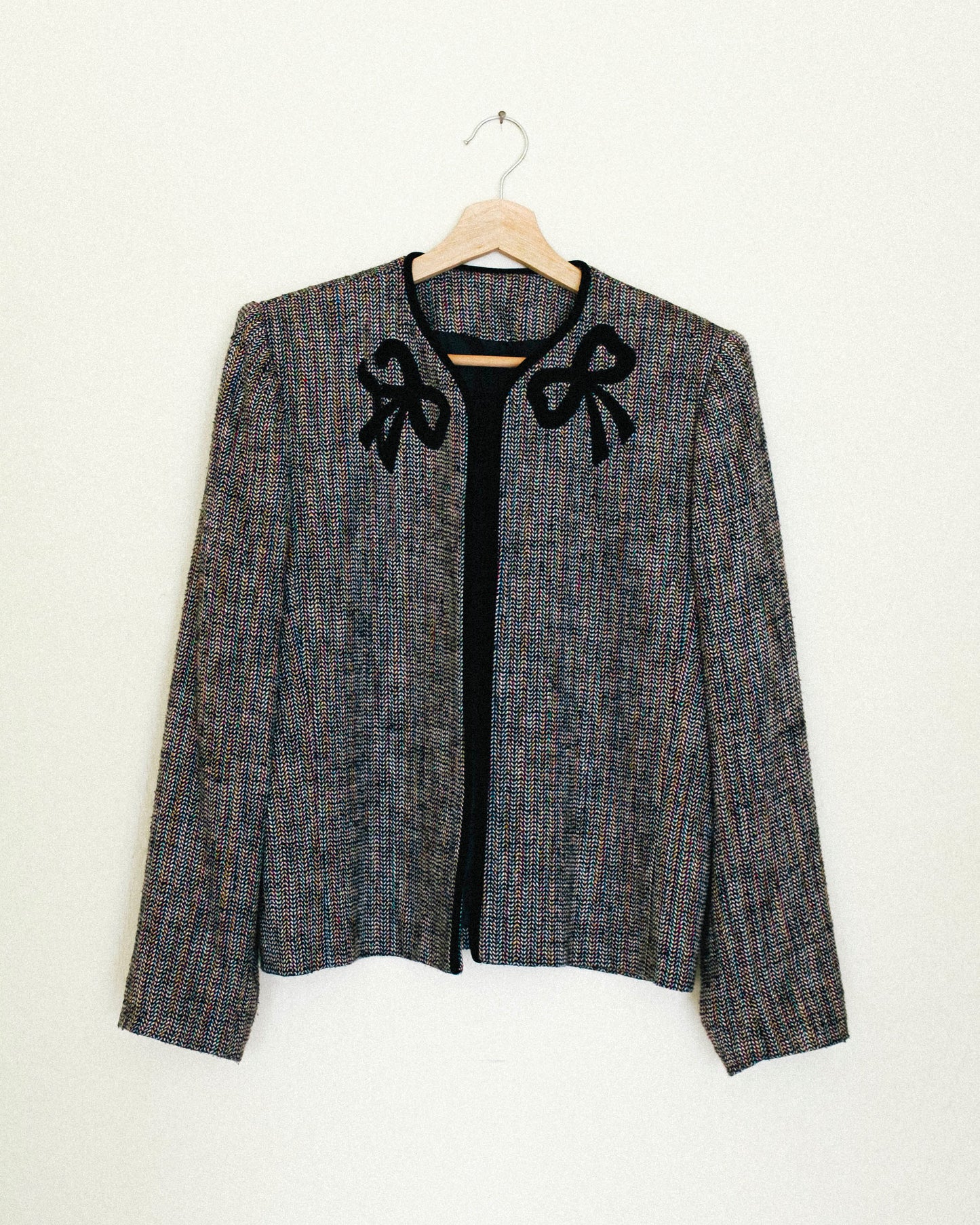 Bow Tweed Jacket