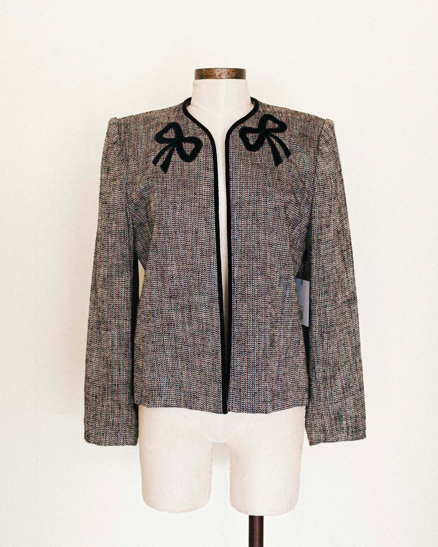 Bow Tweed Jacket