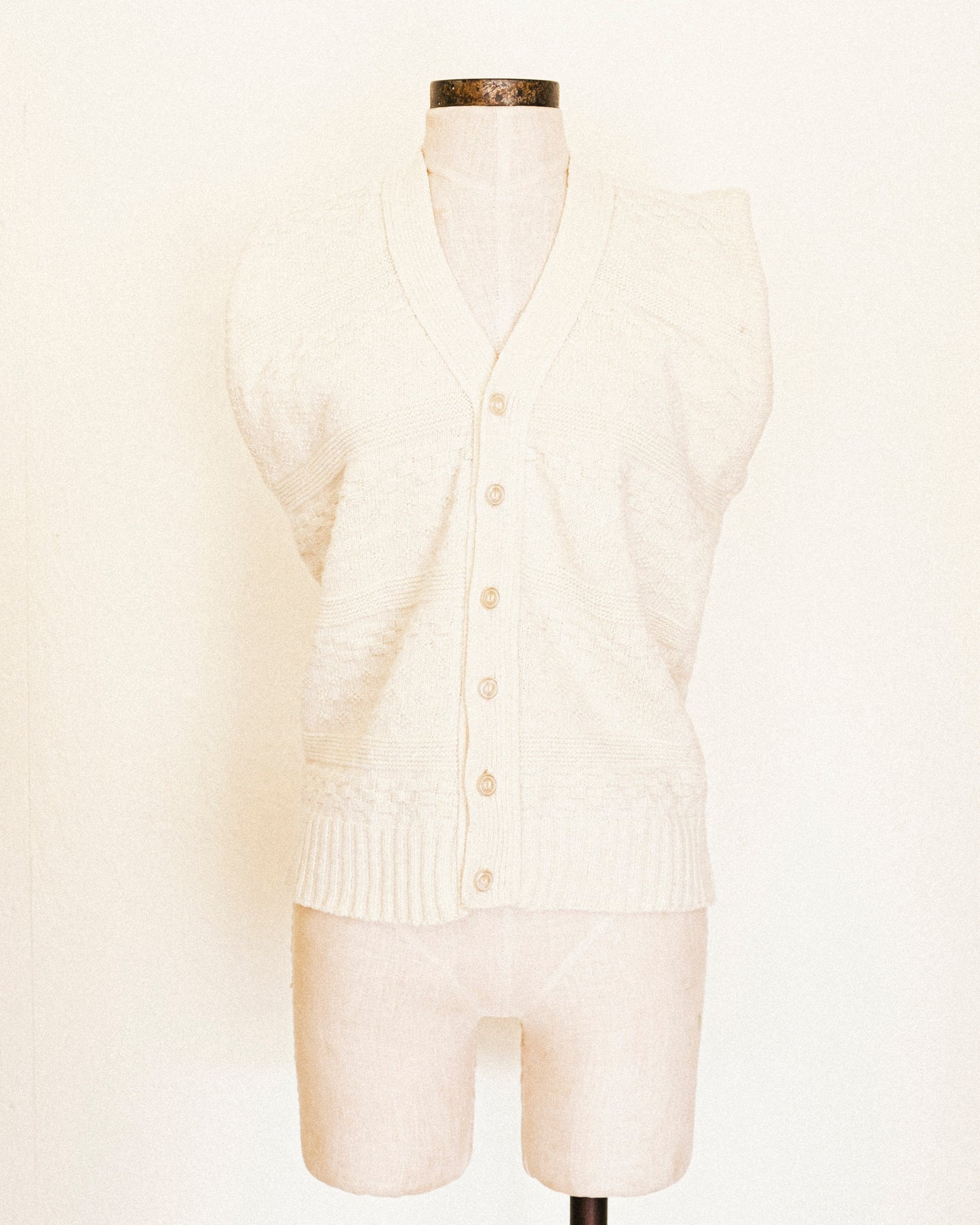 Ivory Sweater Vest