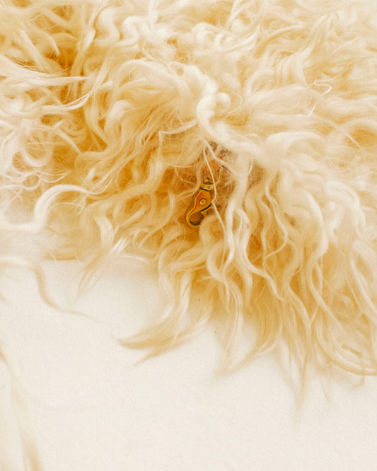 Natural Sheepskin Collar