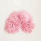 Dyed Sheepskin Collar - Bubblegum