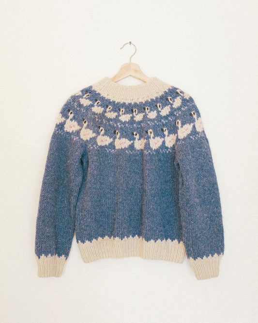 Wool Swan Sweater