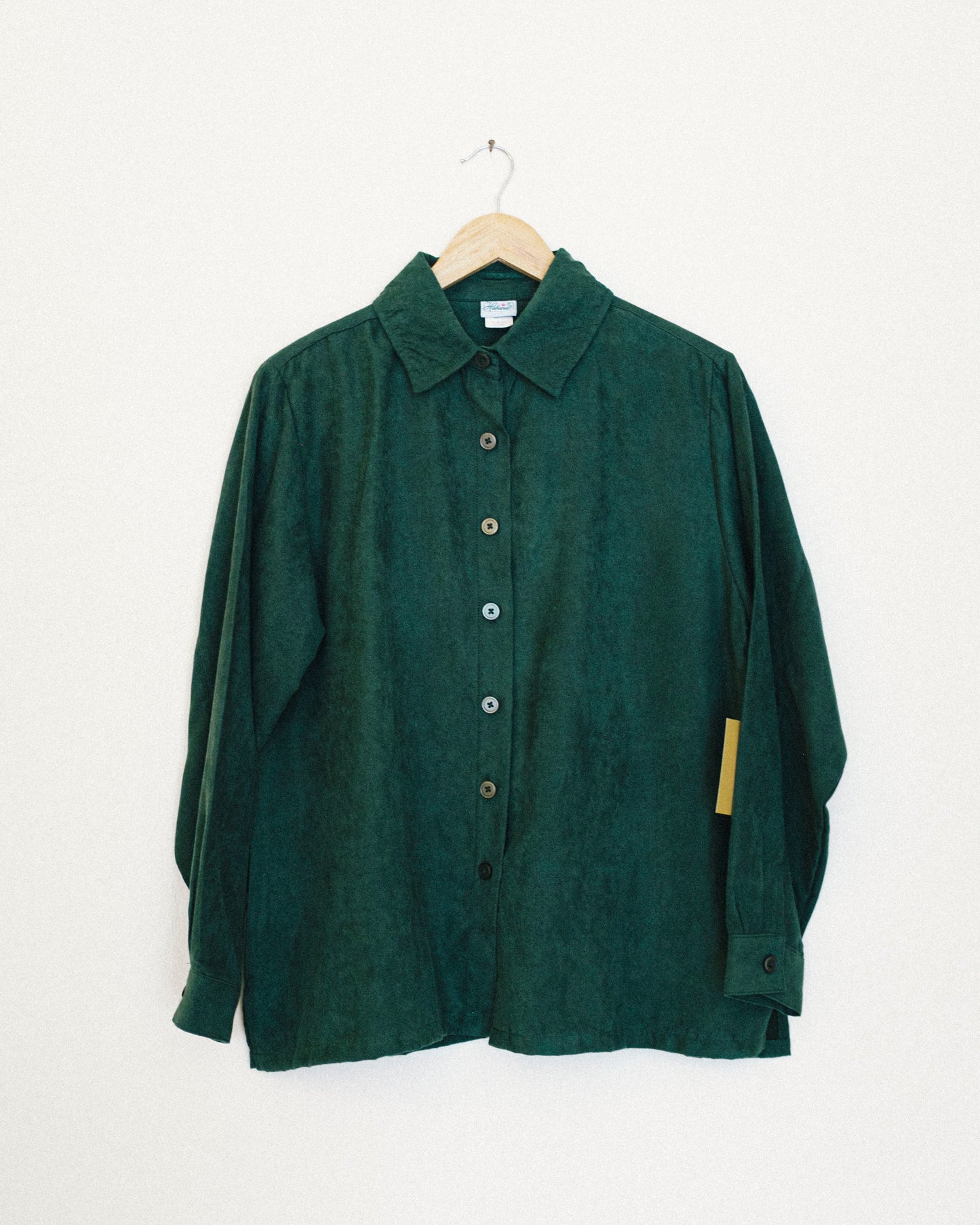 Emerald Button Up