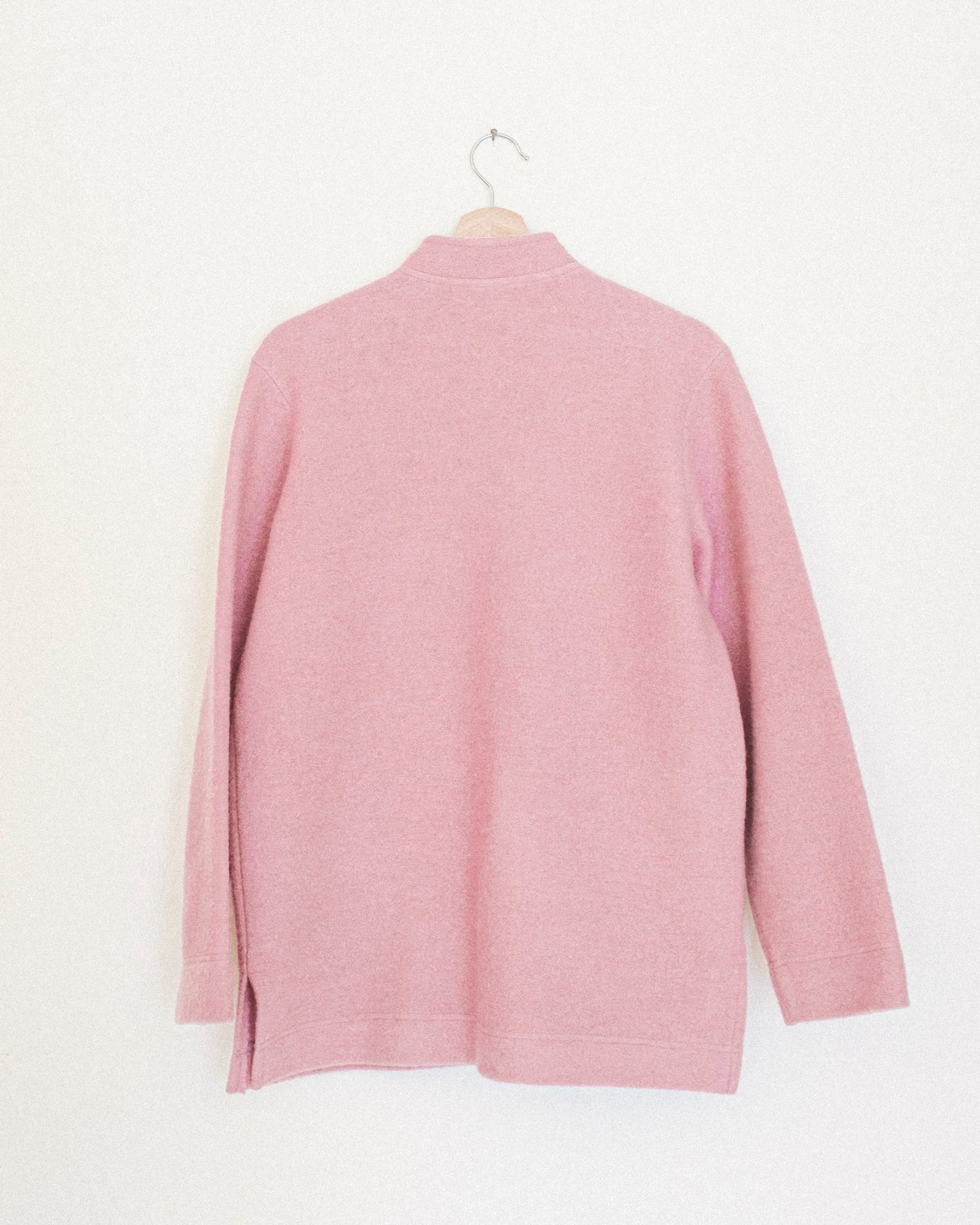 Blush Wool Cardigan