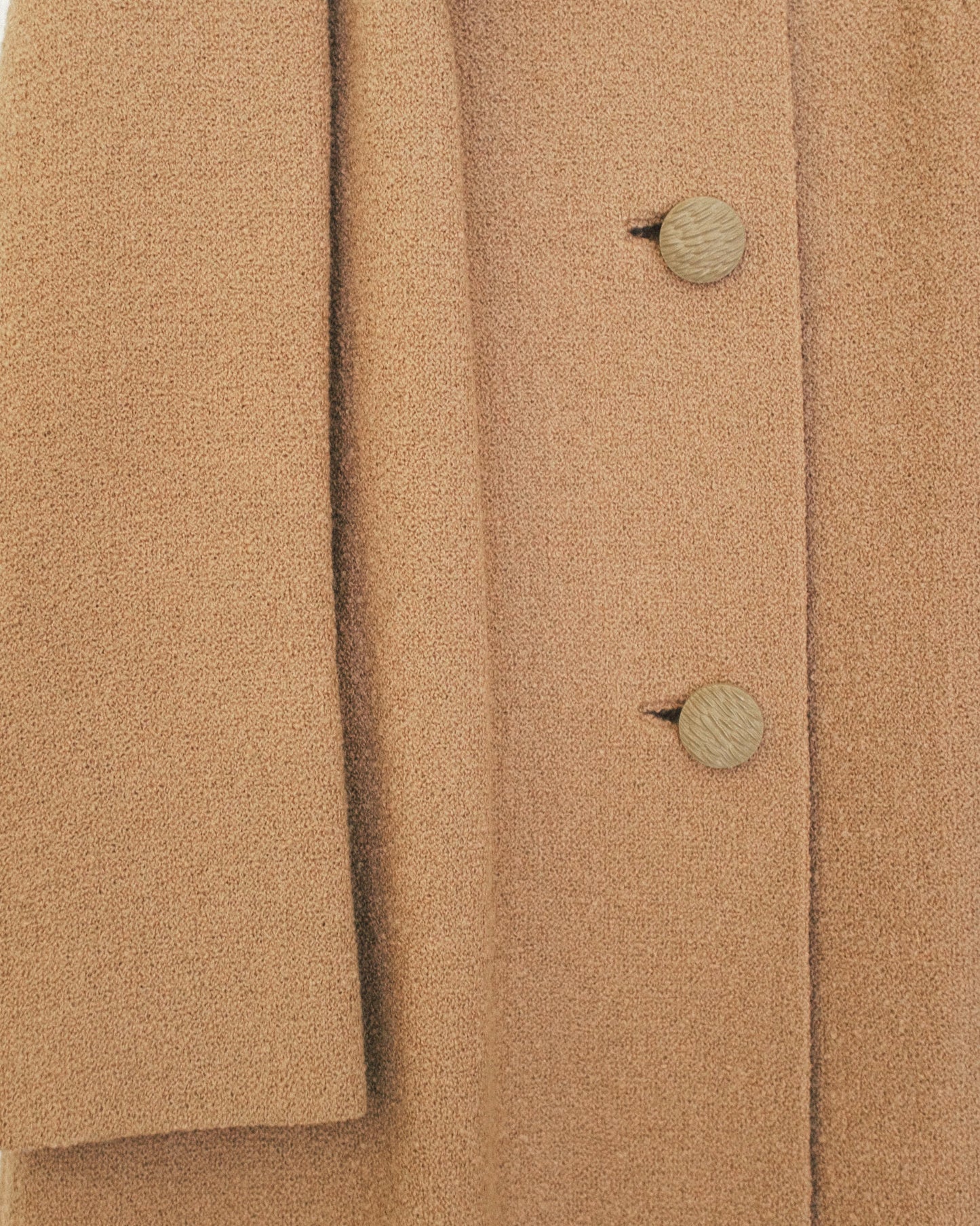 Toffee Bouclé Coat