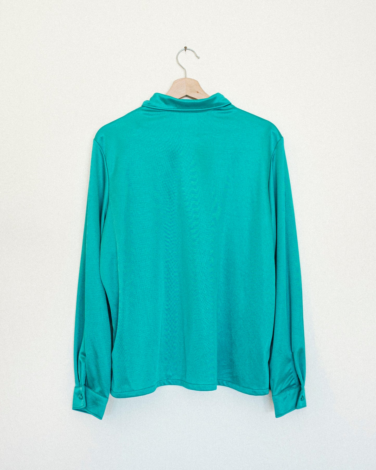 Shiny Seafoam Blouse