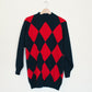 Diamond Wool Sweater