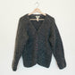 Charcoal Mohair Cardigan