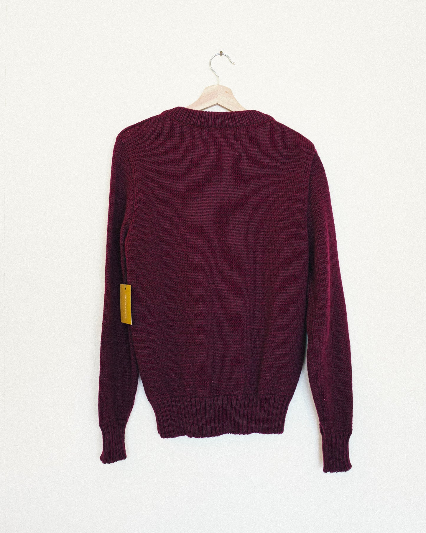 Wine Wool Sweater