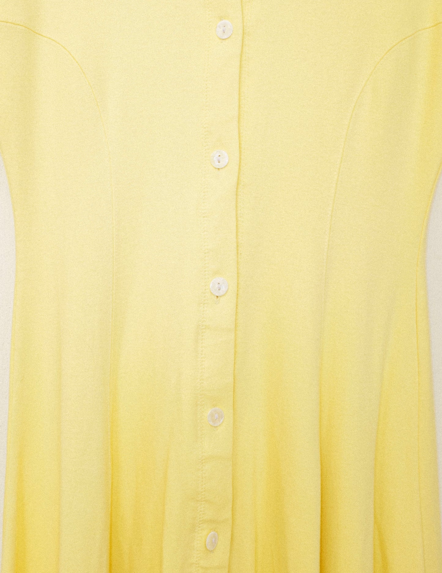 Iced Lemon Cotton Dress