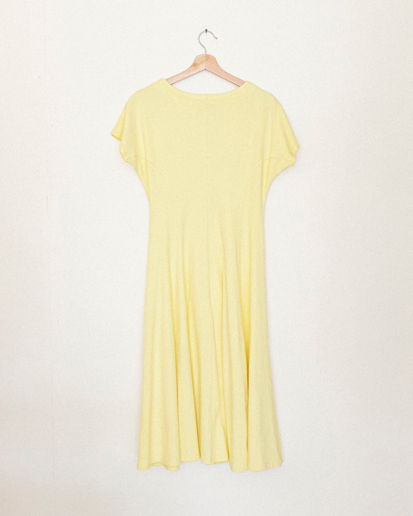 Iced Lemon Cotton Dress