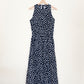 Navy Dot Dress