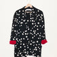 Dot Silk Blazer