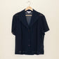 Navy Sheer Daytime Top