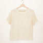 Ivory Silk Tee