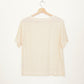 Ivory Silk Tee