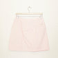 Pink Denim Mini Skirt