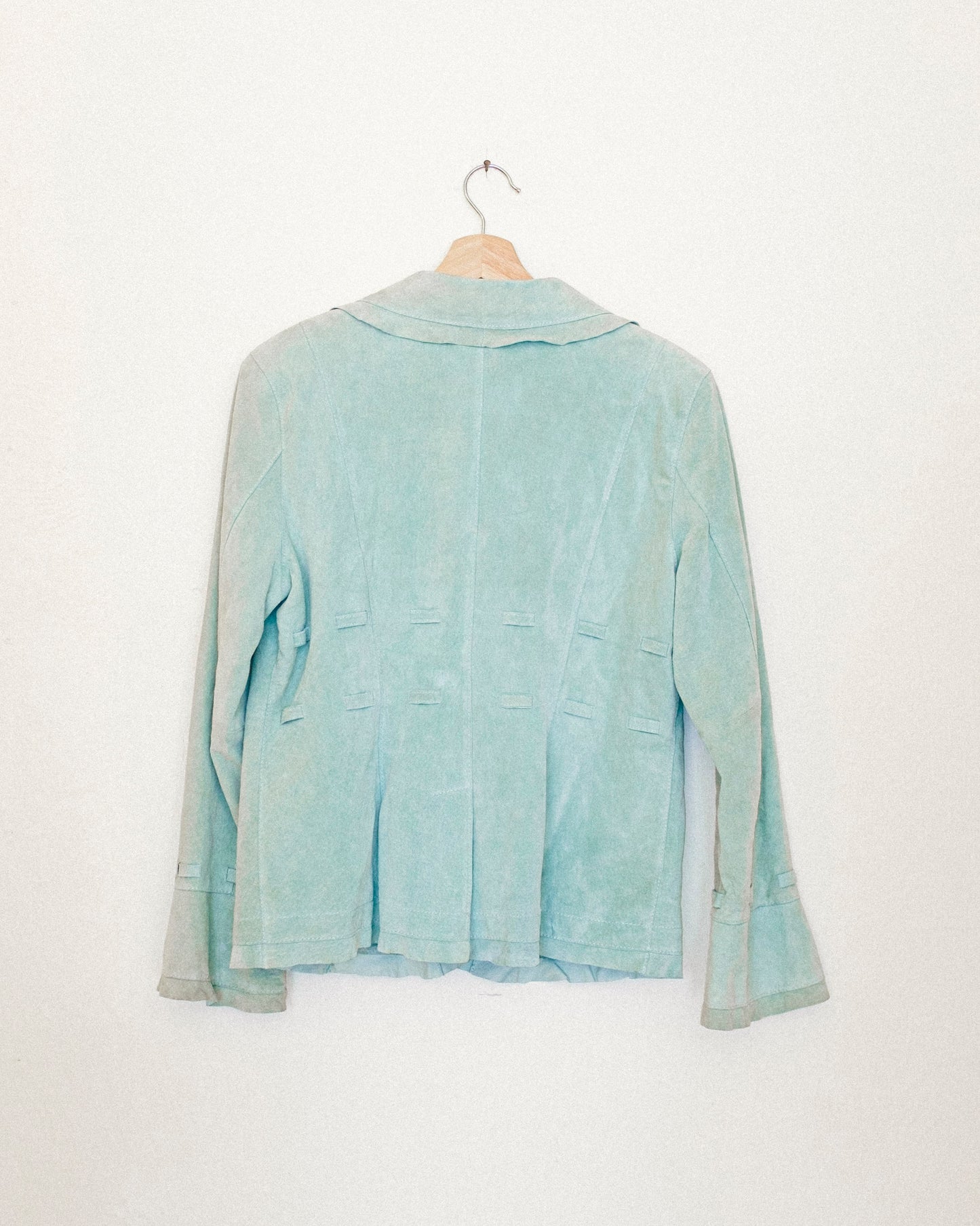 Seafoam Suede Jacket