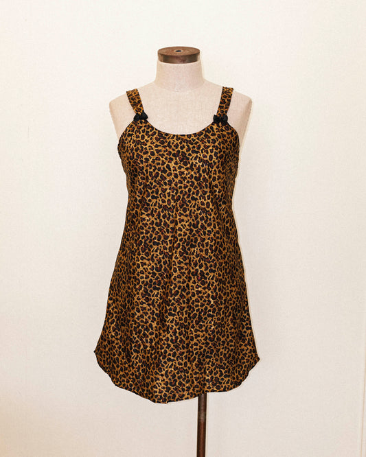 Leopard Slip Dress