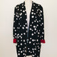 Dot Silk Blazer