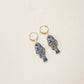 Blue Sardine Earrings