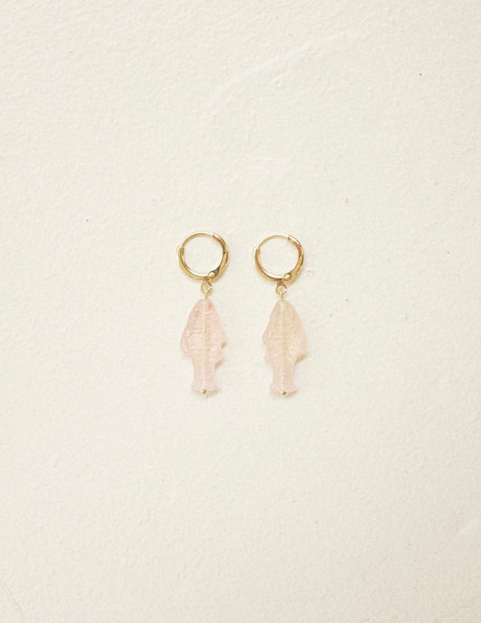 Rose Sardine Earrings