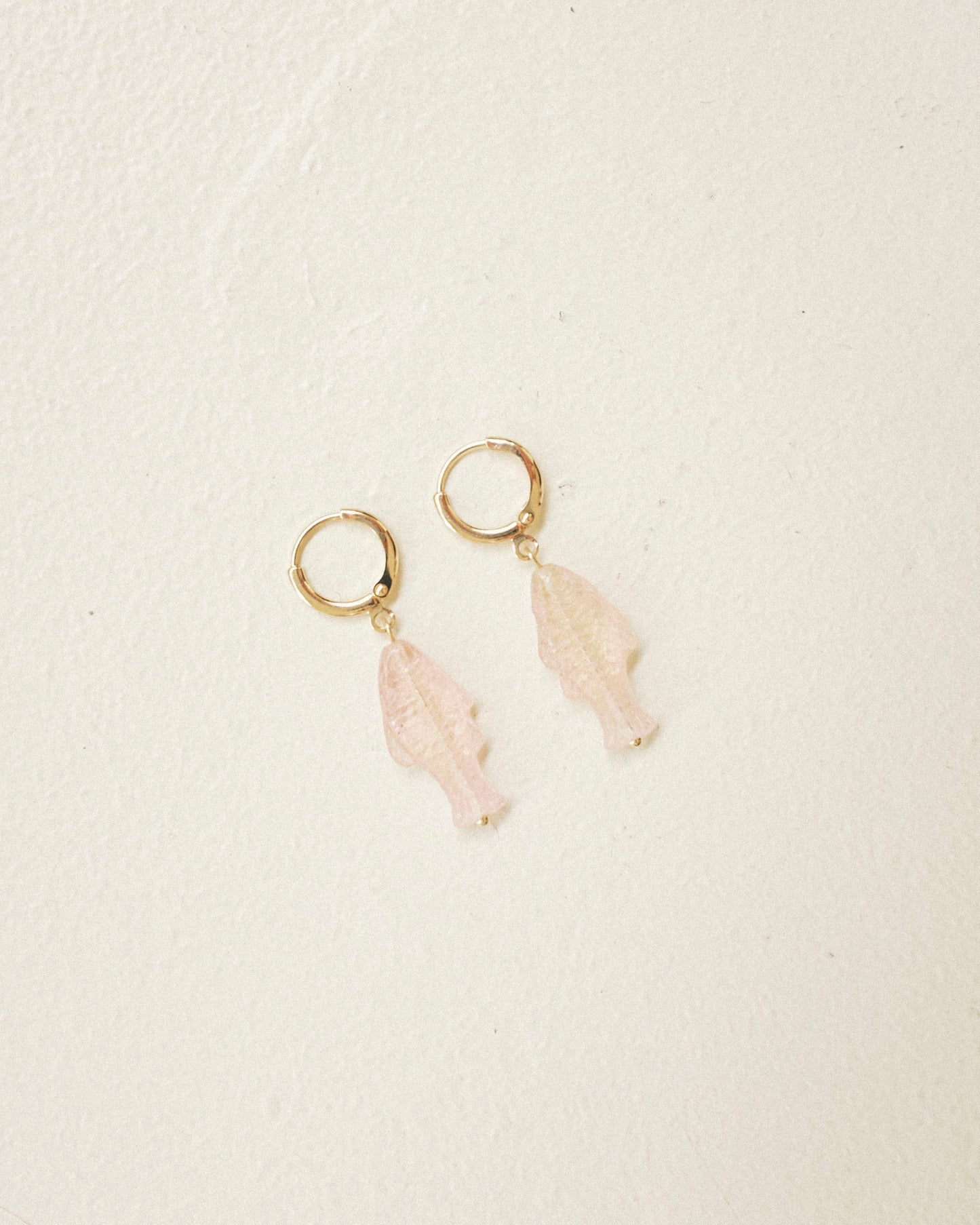 Rose Sardine Earrings