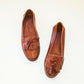 Cognac Tassel Loafer 5.5