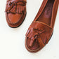 Cognac Tassel Loafer 5.5