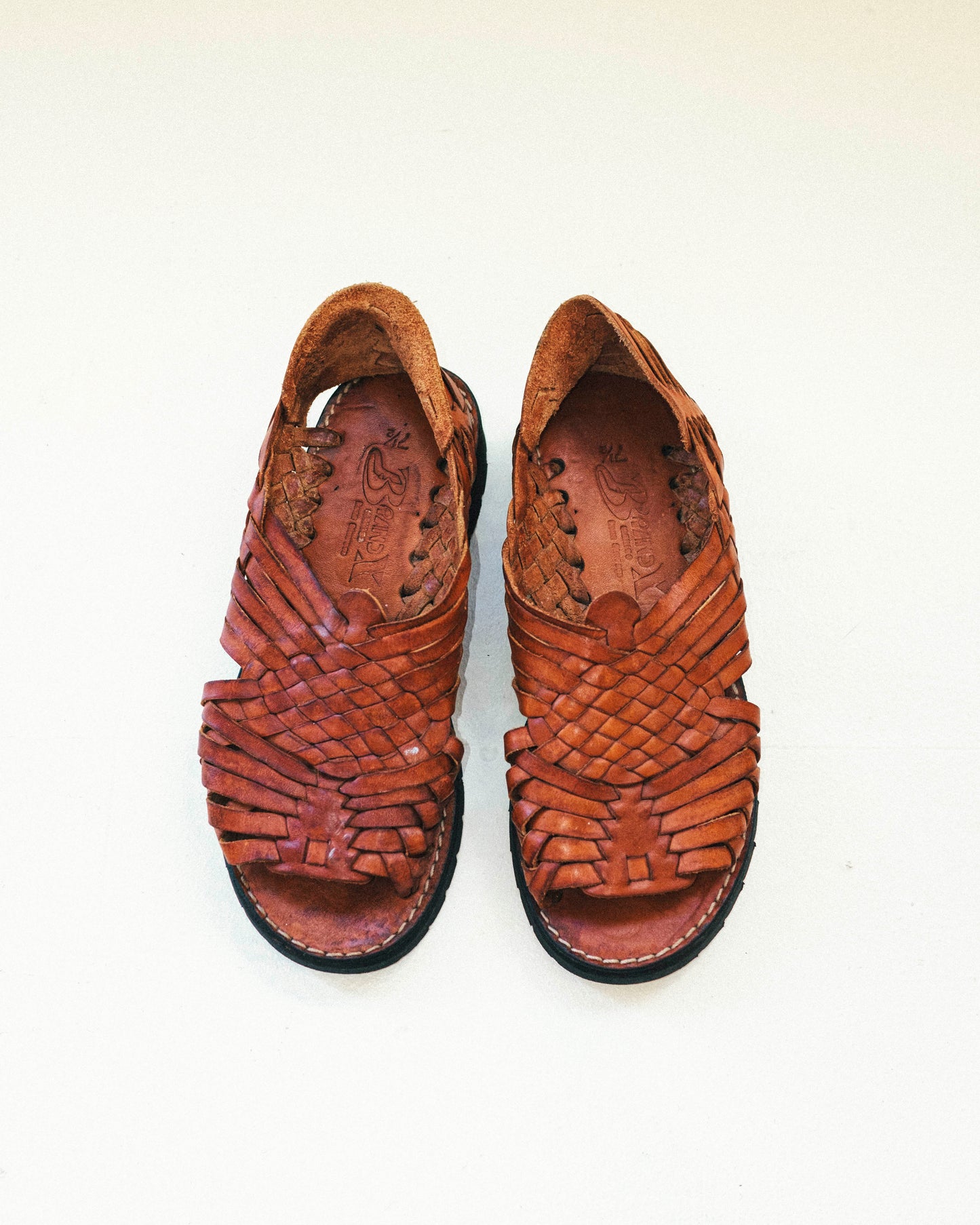 Woven Leather Sandals 7.5