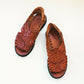 Woven Leather Sandals 7.5