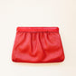 Bisous Leather Clutch
