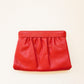 Bisous Leather Clutch