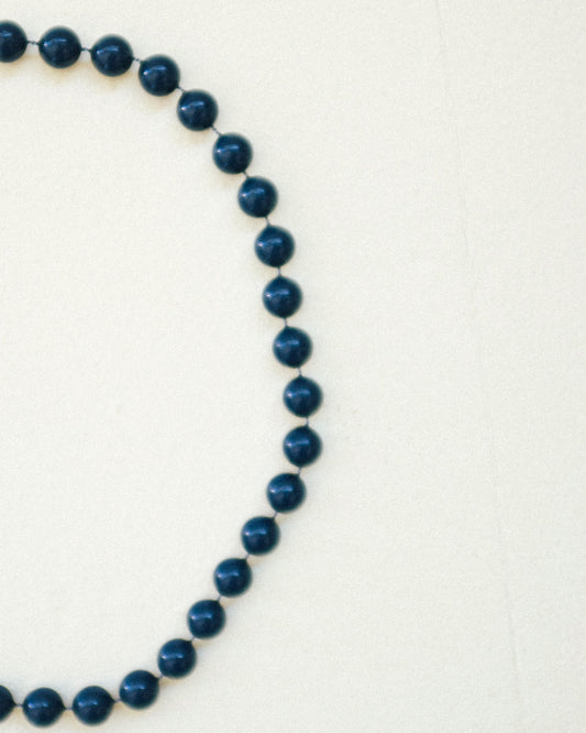Indigo Bead Necklace