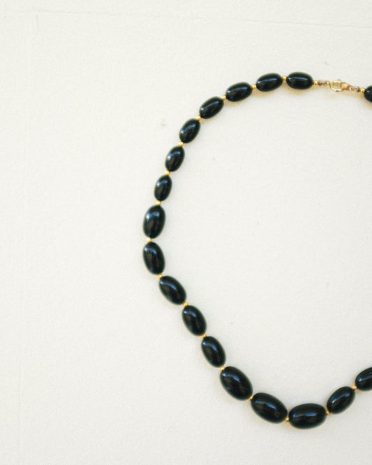 Shadow Bead Necklace