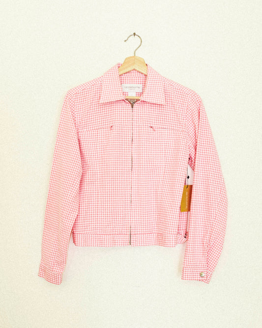 Peony Gingham Jacket