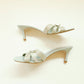 Mint Bow Sandals 8.5