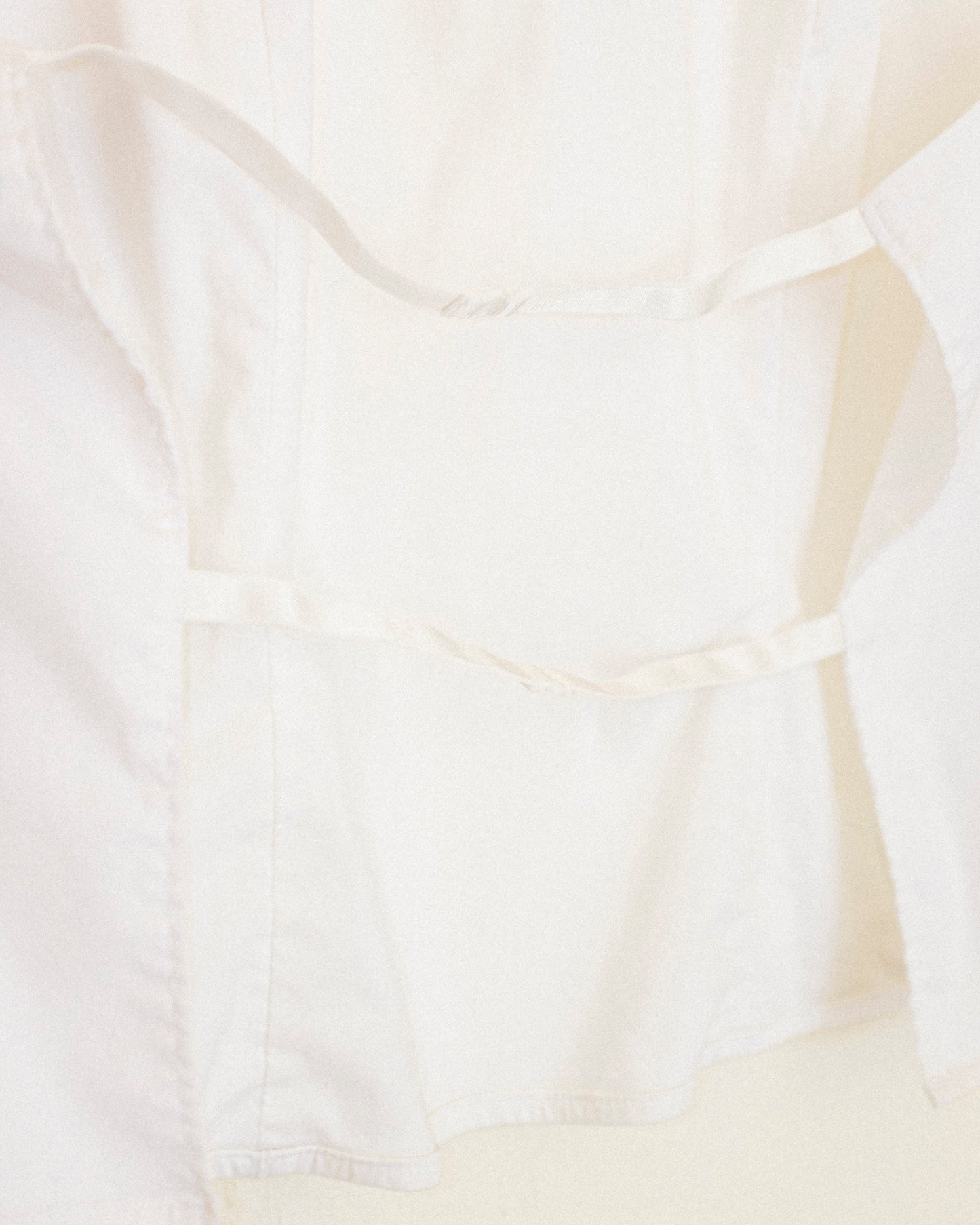 90's White Halter Top